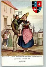 5000 Aarau - Trachtenpaar Wappen