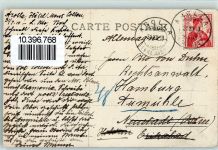 1986 Arolla 1910 - Frutier Suisse Ort lt. Stempel