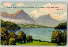 Buochserhorn Künstlerkarte sign. H. Hintermeister Stanserhorn