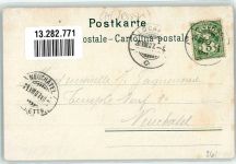 6600 Locarno Lithographie Costume ticinese e Madonna del Sasso Ort lt. Stempel