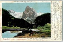 3860 Rosenlaui 1902 - Wellhorn Rosenlauigletscher