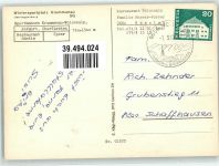 9643 Krummenau - Winter Skifahrer Wolzenalp Gasthaus Säntis Speer