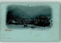 3806 Bönigen b. Interlaken Mondschein Bönigen am Brienzersee