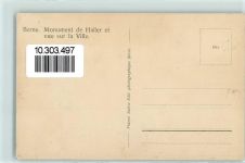 3000 Bern Berne - Albrecht von Haller Denkmal