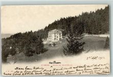 1452 Les Rasses 1902 Gebrauchsspuren Hotel du Mont Blanc