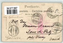 1452 Les Rasses 1902 Gebrauchsspuren Hotel du Mont Blanc