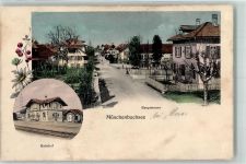 3053 Münchenbuchsee 1911 - Hauptstrasse Bahnhof
