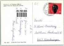 7212 Seewis Dorf Foto AK Valzenlner Haupt Calanda