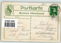 3717 Blausee-Mitholz 1914 - Altels Gr Rinderhorn Gellihorn Bahnpost 133