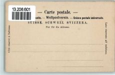 2710 Tavannes 1900 - Express Kiste als Postkarte - Verlag Guggenheim 1823