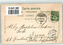 9240 Uzwil 1903 Lithographie Hotel Kirche