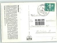 8266 Steckborn 1953 Foto AK Fliegeraufnahme Chronik