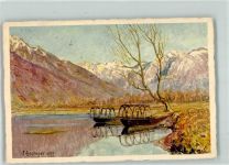 6573 Magadino Künstlerkarte sign E Zuppinger