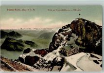6010 Kriens - Pilatus Kulm Blick auf Vierwaldtättersee und Glärnisch
