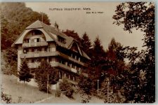 8887 Mels 1929 Foto AK Pension Kurhaus -Waldheim