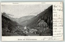 6465 Unterschächen 1899 - Klausenpass Clariden