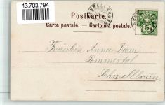 9242 Oberuzwil BOAKC Gemeindehaus Hotel Uzwil Lithographie