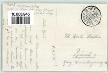 9100 Herisau - Soldatendenkmal Stempel Militärpost Kaserne