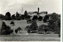 9225 St. Pelagiberg 1959 Foto AK Hotel Kurhaus Marienburg
