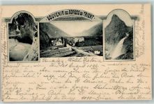 1904 Vernayaz 1899 - Gorges du Trient