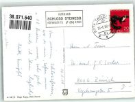 8536 Hüttwilen 968 Foto AK Schloss Steinegg Kurhaus