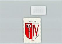 8883 Quarten - Vignette Wappen Kaffee Hag ca 1920-1940 Quarten