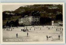 Villars VD - Eisbahn Hotel Villars Palace
