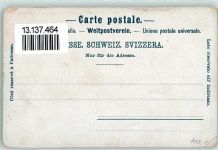 3000 Bern Berne Gebrauchsspuren Bahnhof Kindlifresserbrunnen Kirchenfeld Alpen Lithographie