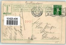 3000 Bern Berne 1914 - Landesausstellung Restaurant Hospes Abends