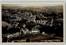 1722 Bourguillon - Fliegeraufnahme Fribourg