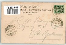 9244 Niederuzwil 1900 Foto AK Kirche Postamt Schule