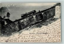 Rigibahn 1901 - Rigi-Bahn Schnurtobelbrücke