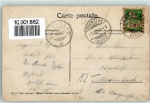 2720 Tramelan 1908 Gebrauchsspuren Enziane Edelweiss