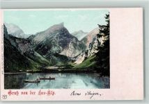 1900 - Gruss aus - von der See-Alp - Verlag Künzli Nr. 3896 , sehr gute Erhaltung AK