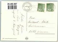 Weisshorn Arosa - Seilbahn Gipfel Station Hüttenstempel