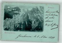 3999 Oberwald 1899 Foto AK Rhonegletscher