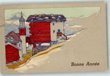 1323 Romainmôtier-Envy 1919 - Neujahr Ort lt. Stempel