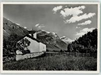 7514 Fex - Fexkirchli mit Chapütschin und Piz Tremoggia