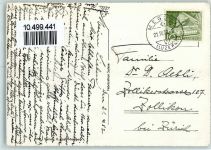 6045 Meggen - Vordermeggen mit See und Alpenkette