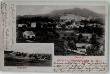 8342 Wernetshausen 1908 - Unterdorf Oberdorf