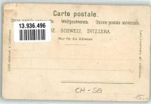 Gruss aus dem Toggenburg Sennen mit Kühen und Treicheln auf der Alp Trachten Toggenburg Gebrauchsspuren