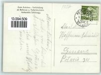 8702 Zollikon - Wirtschaft Obstgarten 3-Bildkarte