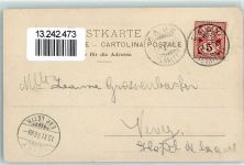 Chaux 1898 Gebrauchsspuren Motel Station Chemio de Fer Rocher de Naye le Sommet