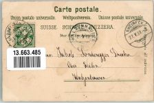 9425 Thal 1899 Gebrauchsspuren Krankenhaus Schule Lithographie