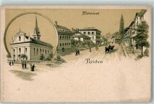 6260 Reiden Lithographie Mitteldorf Haus L. Meyer