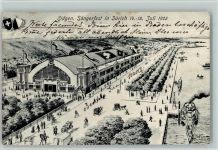 8000 Zürich Künstlerkarte 1905 Eidgen. Sängerfest