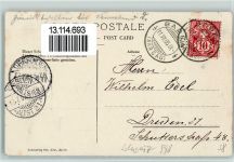 8000 Zürich Künstlerkarte 1905 Eidgen. Sängerfest