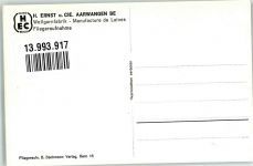 4912 Aarwangen Foto AK Fliegeraufnahme Wollgarn- Fabrik H.Ernst und Cie