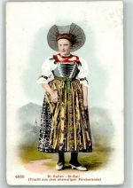 1912 - Trachtenfrau