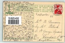 3000 Bern Berne 1914 - Dörfli Wirtschaft und Röseligarten Landesausstellung